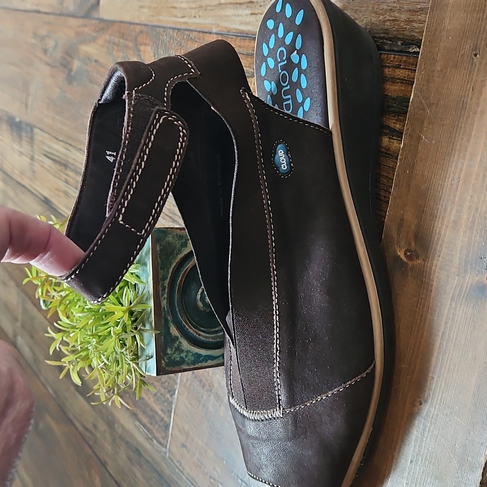 Cloud Women's Brown Leather Sandals, Made In Portugal. Size 41. - Picture 8 of 10